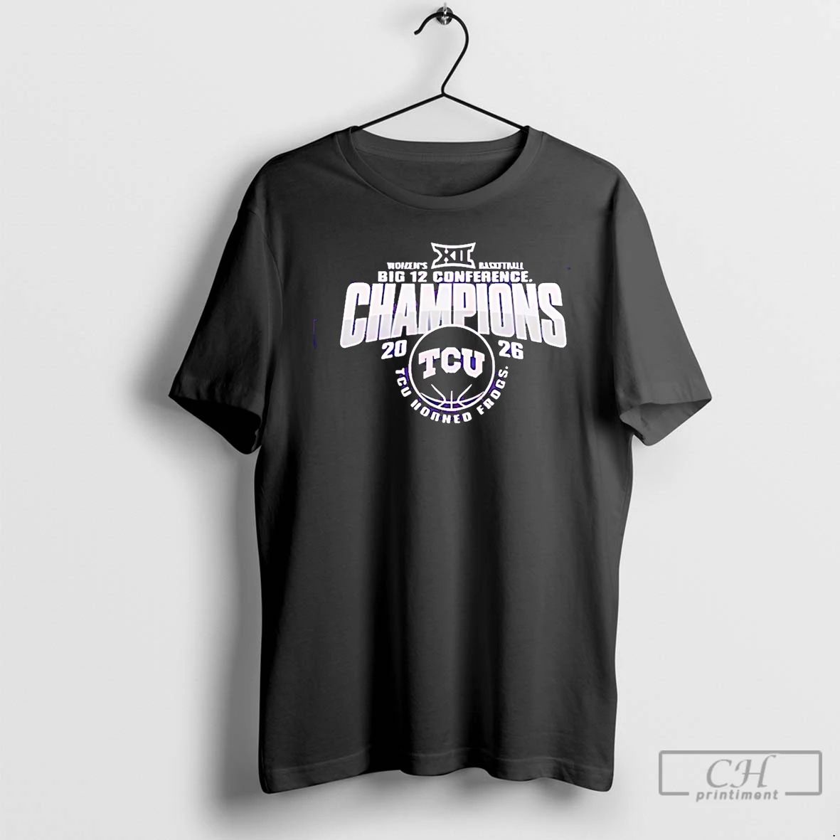 Classic Tcu Horned Frogs Womens Basketball 2026 Big - Adult & Kids T-Shirts, Sweatshirts & Hoodies apparel design preview 1
