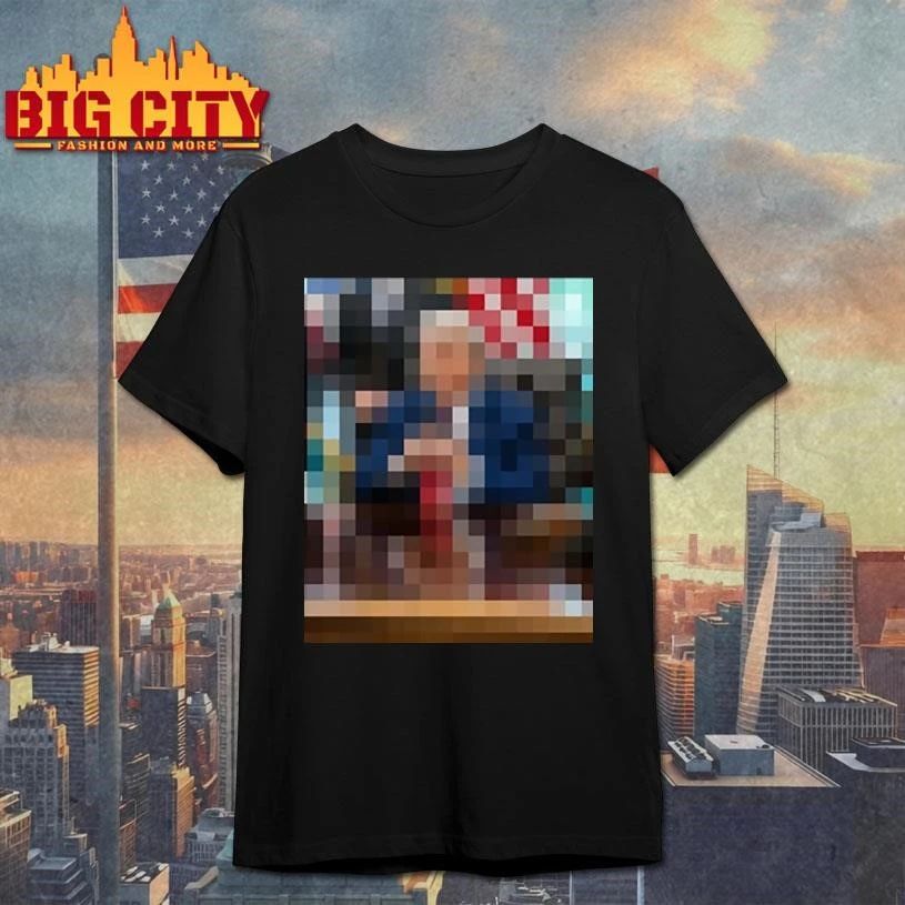 The White House Donald Trump Pixel Art - Adult & Kids T-Shirts, Sweatshirts & Hoodies apparel design preview 1