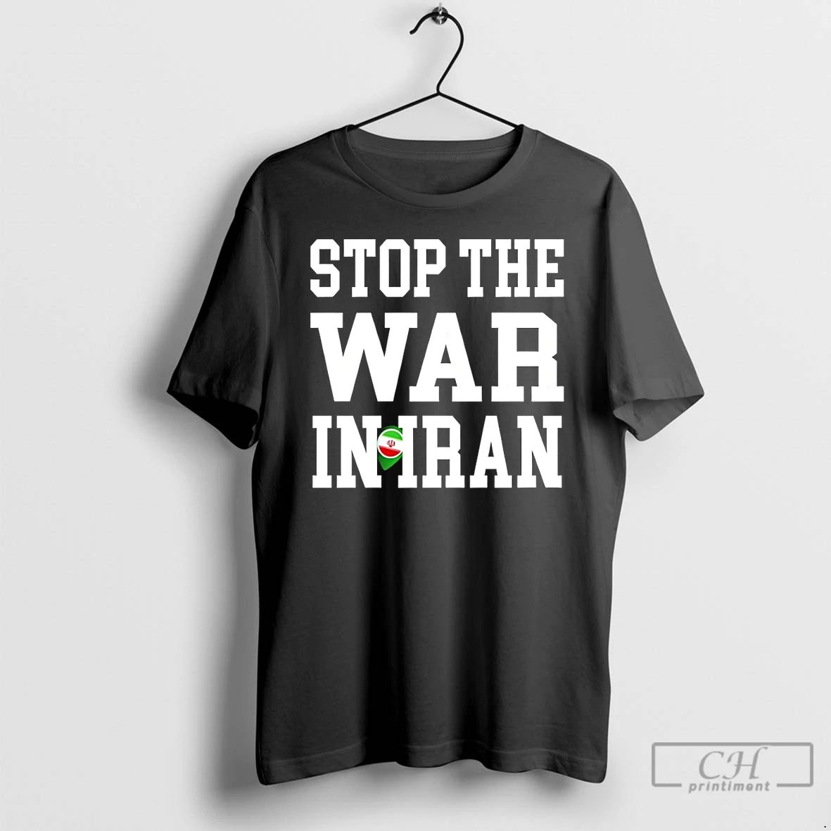 Classic Stop The War In Iran - Adult & Kids T-Shirts, Sweatshirts & Hoodies apparel design preview 1