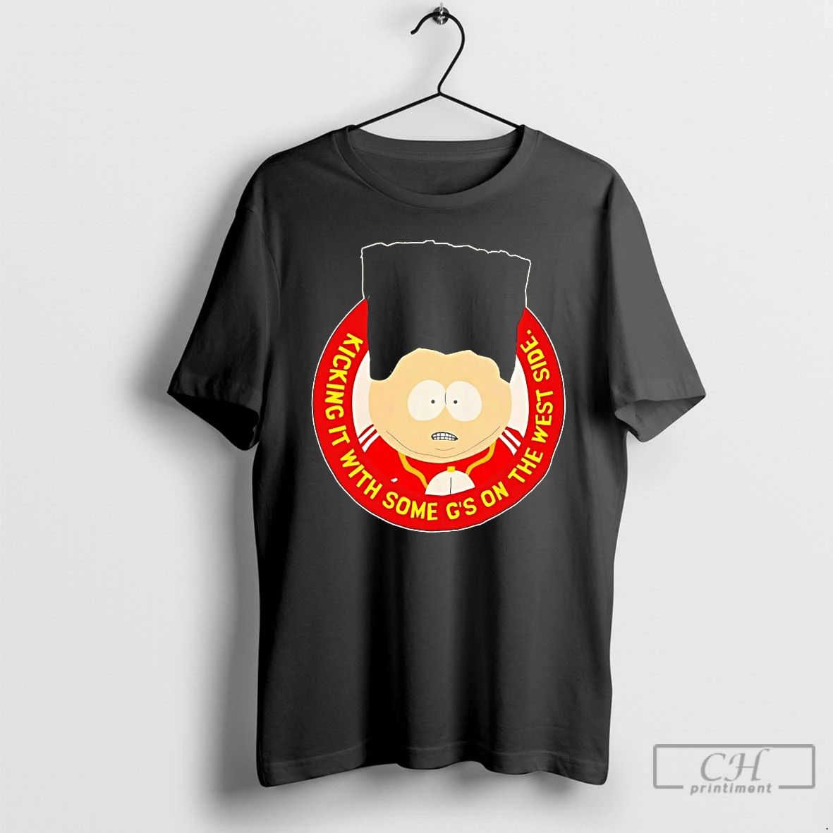 Classic Eric Cartman Kicking It With Some Gs On The - Adult & Kids T-Shirts, Sweatshirts & Hoodies apparel design preview 1