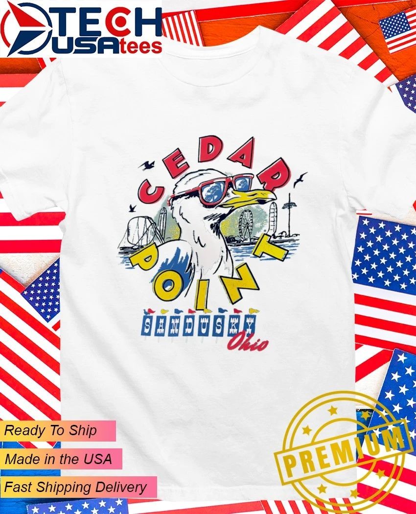 Seagull Cedar Point Sandusky Ohio - Adult & Kids T-Shirts, Sweatshirts & Hoodies apparel design preview 1