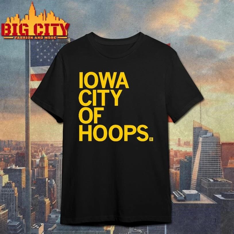 Iowa City of Hoops Graphic - Adult & Kids T-Shirts, Sweatshirts & Hoodies apparel design preview 1