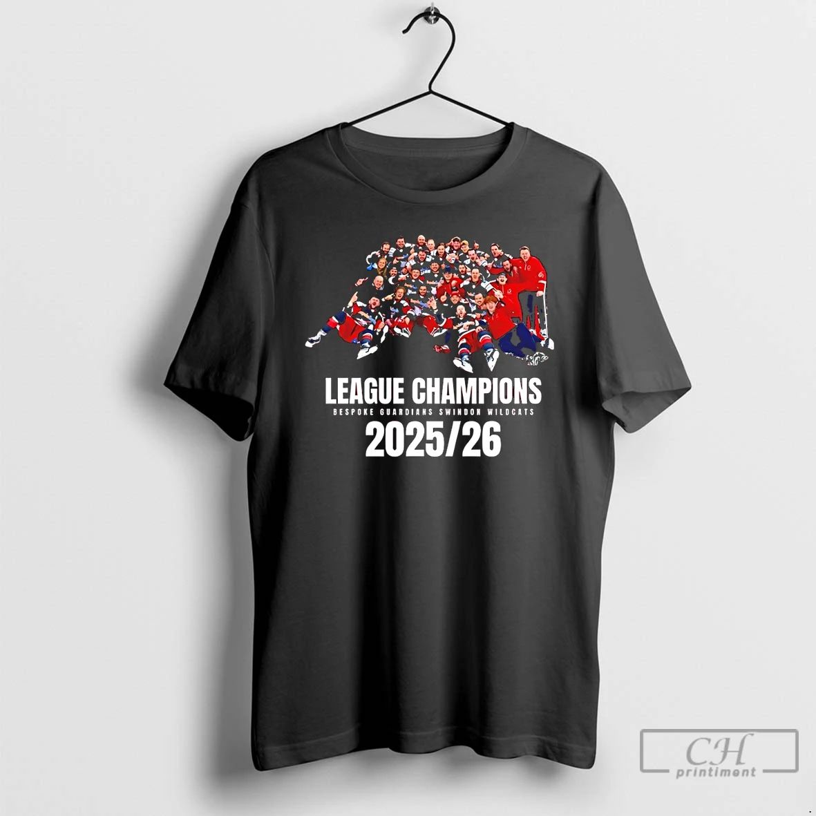 Classic Bespoke Guardians Swindon Wildcats League - Adult & Kids T-Shirts, Sweatshirts & Hoodies apparel design preview 1
