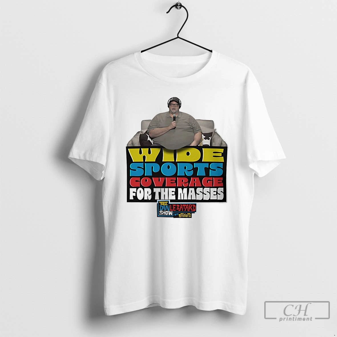 Classic Wide Sports Coverage For The Masses - Adult & Kids T-Shirts, Sweatshirts & Hoodies apparel design preview 1