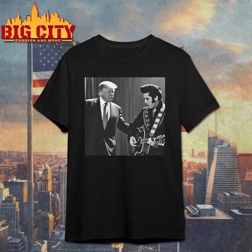 Trump Elvis Presley Classic - Adult & Kids T-Shirts, Sweatshirts & Hoodies apparel design preview 1
