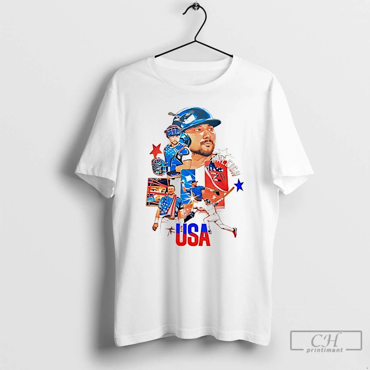 Classic New Balance Cal Raleigh Usa Tokyo - Adult & Kids T-Shirts, Sweatshirts & Hoodies apparel design preview 1