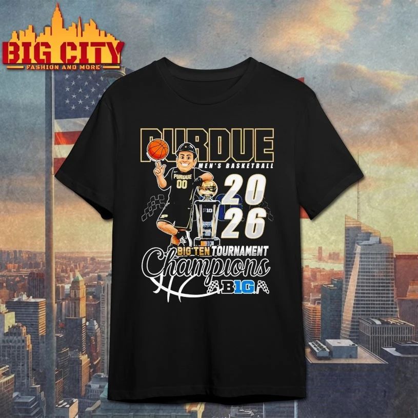 Purdue Men's basketball 2026 big ten tournament - Adult & Kids T-Shirts, Sweatshirts & Hoodies apparel design preview 1