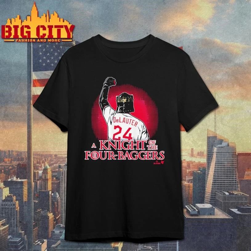 Chase DeLauter A Knight Of The Four-Bagger Graphic - Adult & Kids T-Shirts, Sweatshirts & Hoodies apparel design preview 1