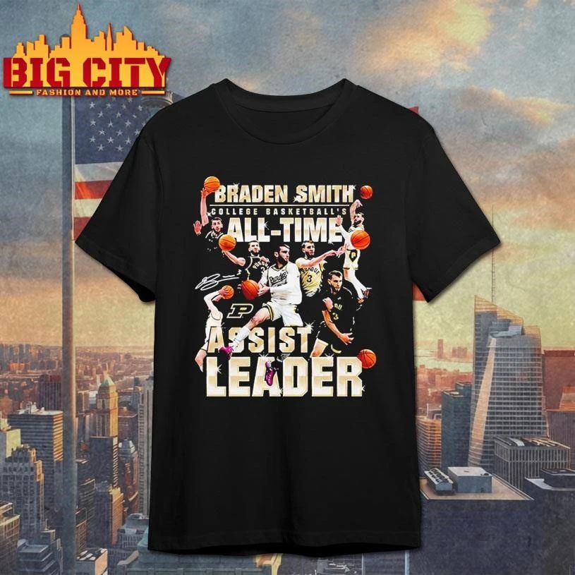 Braden Smith Purdue Boilermakers Basketball 2026 All - Adult & Kids T-Shirts, Sweatshirts & Hoodies apparel design preview 1