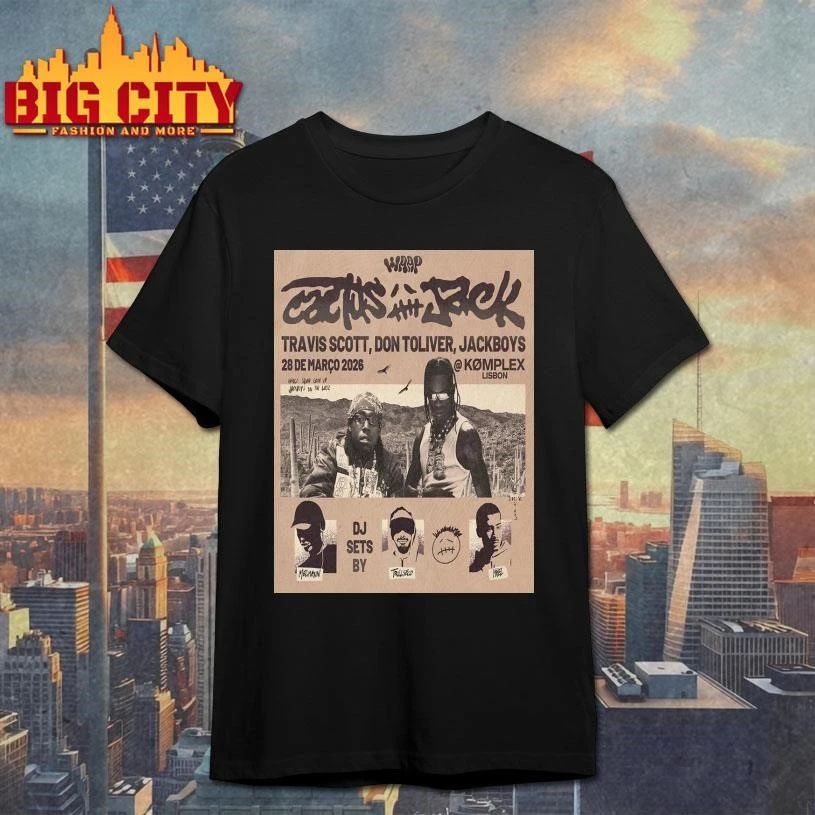 Wrap X Cactus Jack Show With Travis Scott Don Toliver - Adult & Kids T-Shirts, Sweatshirts & Hoodies apparel design preview 1
