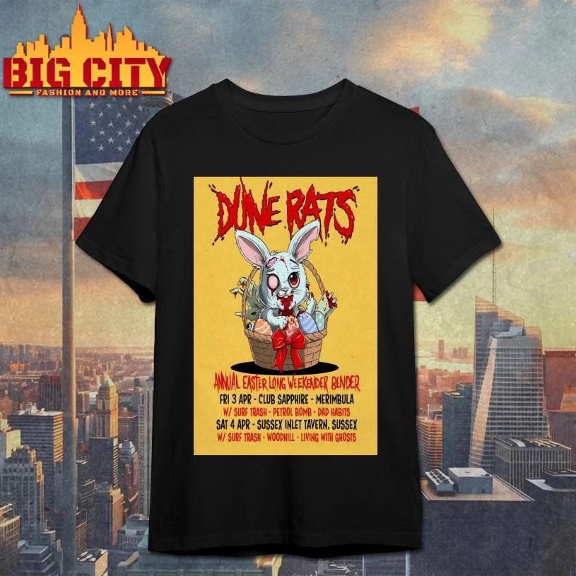 Dune Rats Australia April 4 2026 Tour Poster - Adult & Kids T-Shirts, Sweatshirts & Hoodies apparel design preview 1