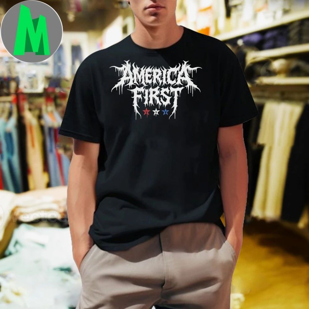 America First Relaxed - Adult & Kids T-Shirts, Sweatshirts & Hoodies apparel design preview 1