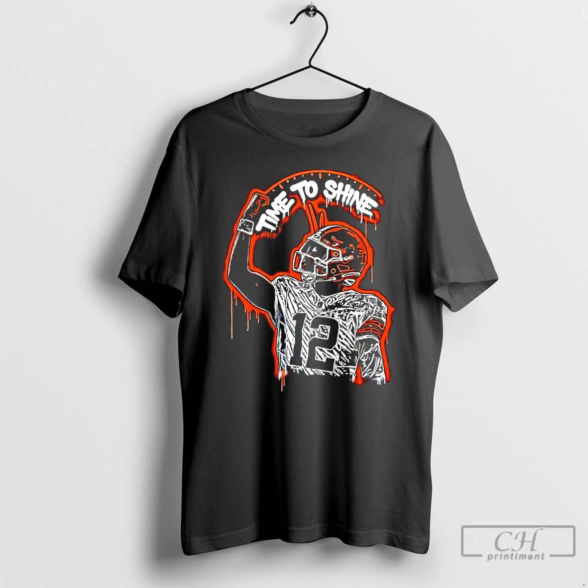 Classic Shedeur Sanders Time To Shine - Adult & Kids T-Shirts, Sweatshirts & Hoodies apparel design preview 1