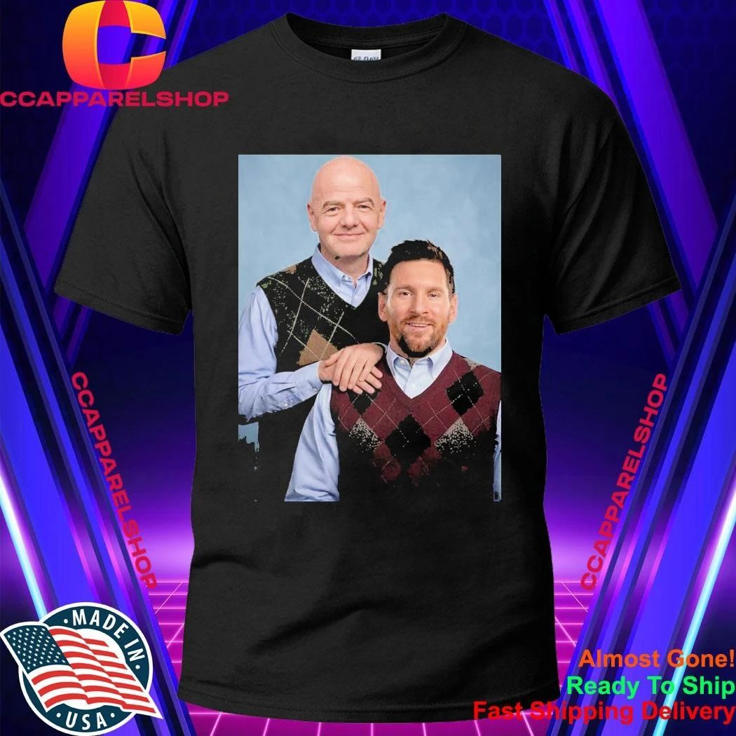 Infantino Messi Step Brothers - Adult & Kids T-Shirts, Sweatshirts & Hoodies apparel design preview 1