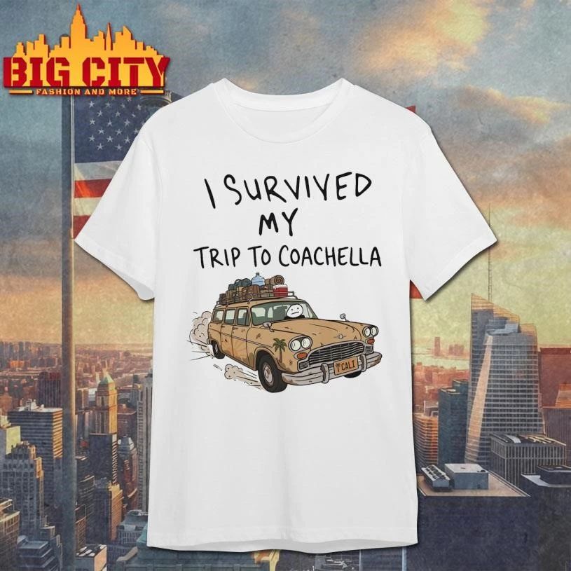 I Survived My Trip To Coachella 2026 - Adult & Kids T-Shirts, Sweatshirts & Hoodies apparel design preview 1