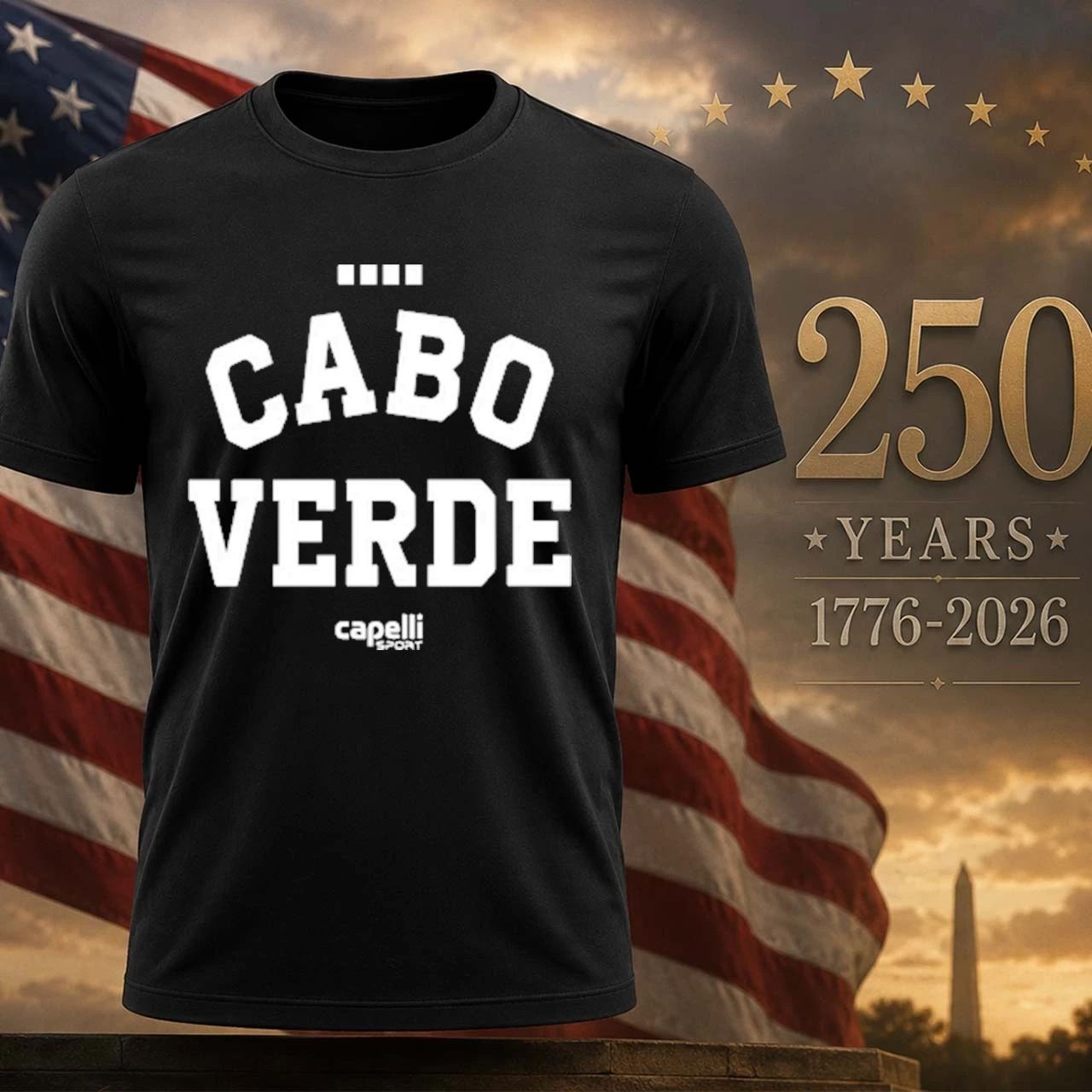 World Cup 2026 Capelli Cabo Verde - Adult & Kids T-Shirts, Sweatshirts & Hoodies apparel design preview 1