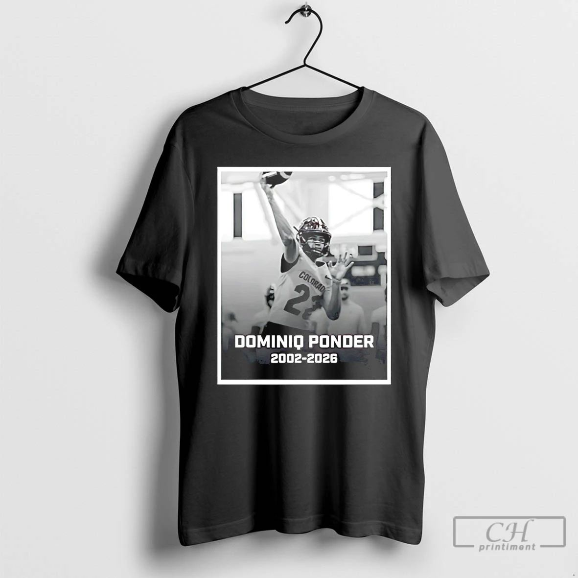 Classic Rip Colorado Quarterback Dominiq Ponder 2002 - Adult & Kids T-Shirts, Sweatshirts & Hoodies apparel design preview 1