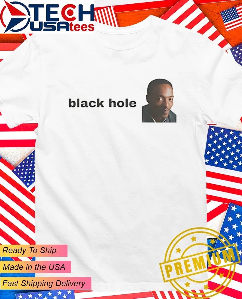 Anthony Mackie black hole funny - Adult & Kids T-Shirts, Sweatshirts & Hoodies apparel design preview 1