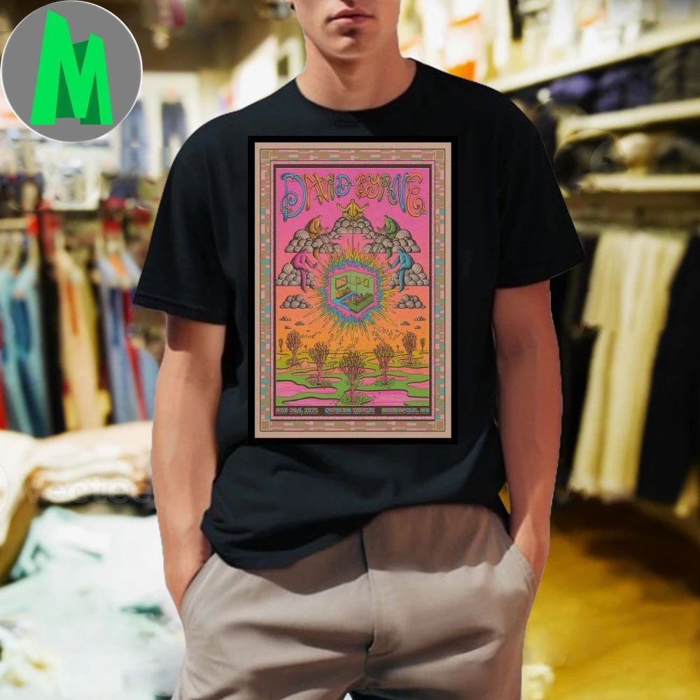 David Byrne Orpheum Theatre Minneapolis, MN Poster - Adult & Kids T-Shirts, Sweatshirts & Hoodies apparel design preview 1