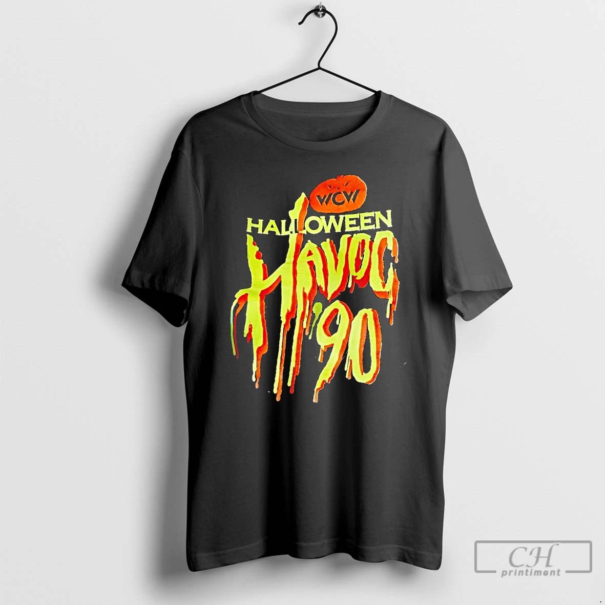 Classic Wcw Halloween Havoc 90 - Adult & Kids T-Shirts, Sweatshirts & Hoodies apparel design preview 1