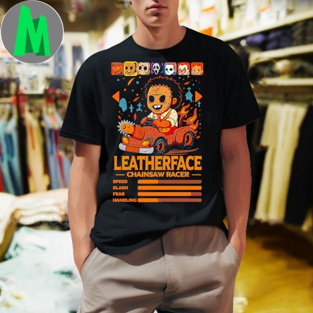 The Texas Chain Saw Massacre Leatherface Chainsaw - Adult & Kids T-Shirts, Sweatshirts & Hoodies apparel design preview 1