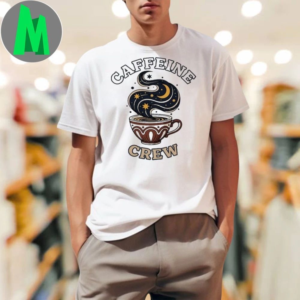 Caffeine Crew Coffee Lover - Adult & Kids T-Shirts, Sweatshirts & Hoodies apparel design preview 1