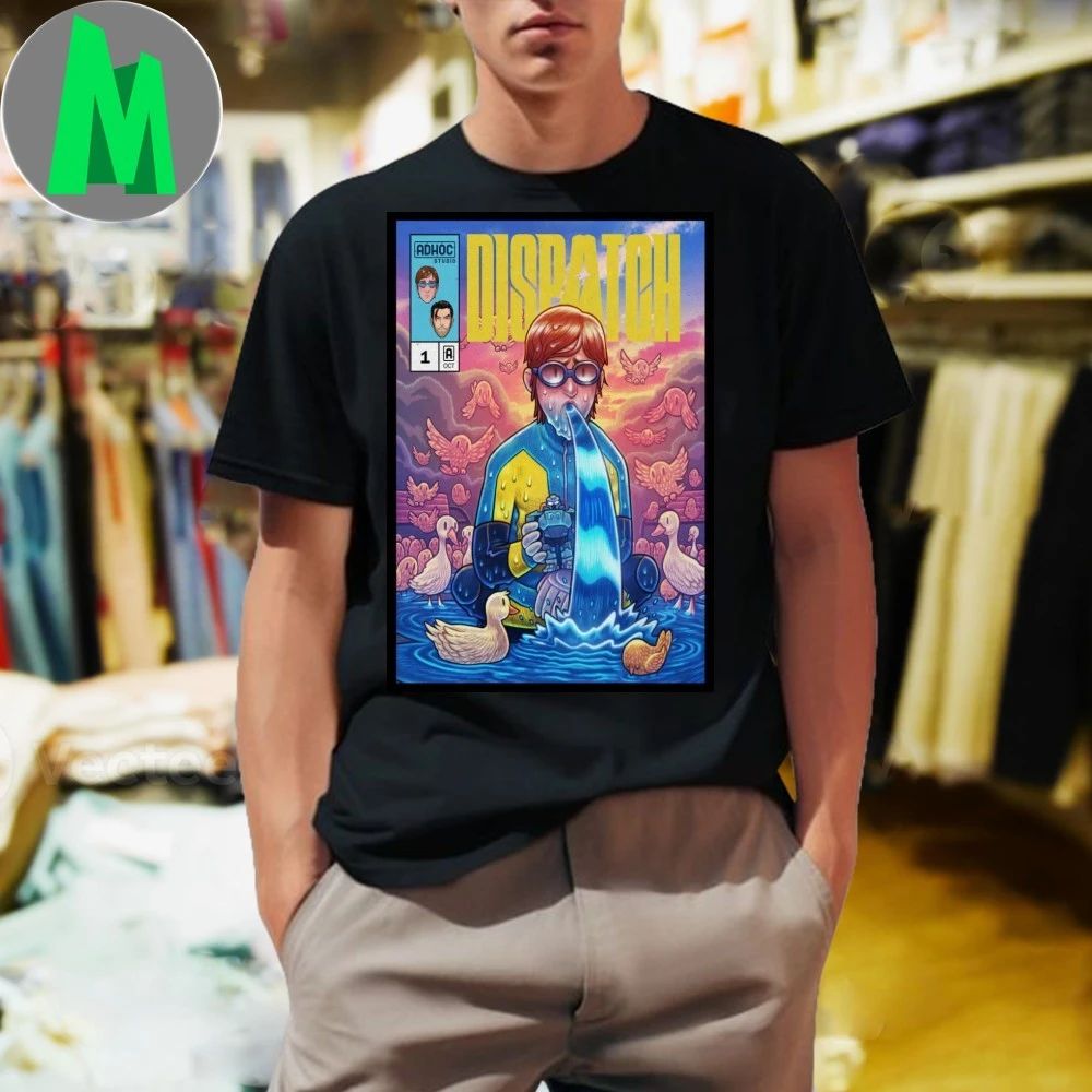 ADHOC Studio Dispatch Issue Poster - Adult & Kids T-Shirts, Sweatshirts & Hoodies apparel design preview 1