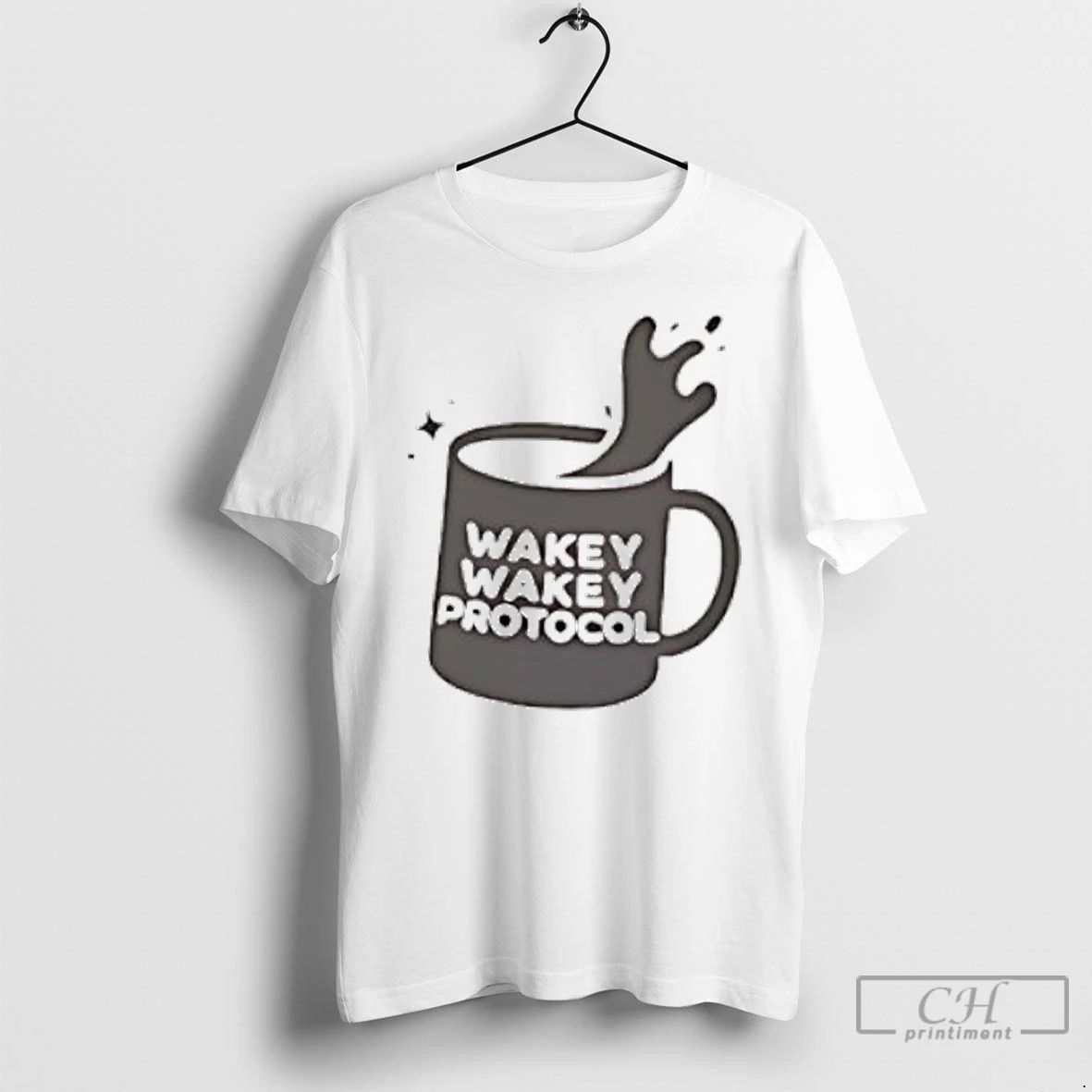 Classic Wakey Protocol Logo - Adult & Kids T-Shirts, Sweatshirts & Hoodies apparel design preview 1