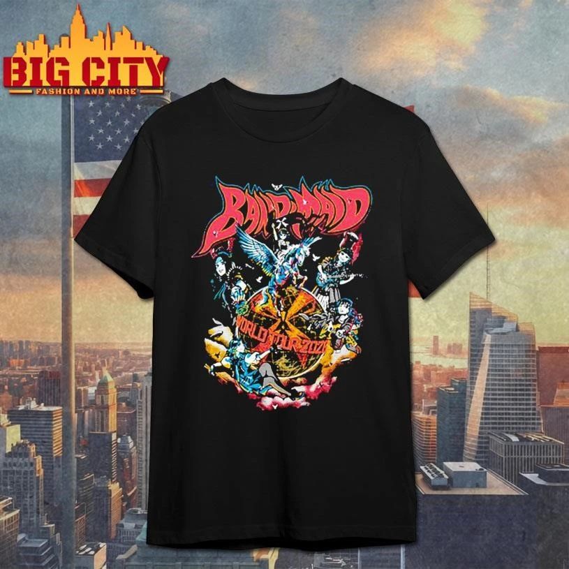 Band-Maid World Tour 2026 Graphic - Adult & Kids T-Shirts, Sweatshirts & Hoodies apparel design preview 1