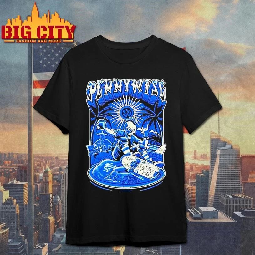 Pennywise Latin American Tour 2026 Schedule Dates - Adult & Kids T-Shirts, Sweatshirts & Hoodies apparel design preview 1