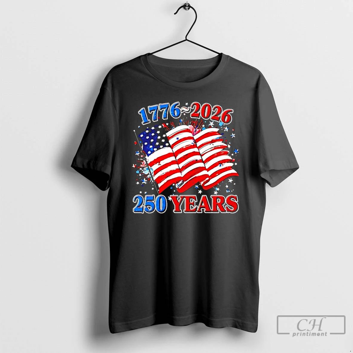 Classic Celebrating United States Of America 250th - Adult & Kids T-Shirts, Sweatshirts & Hoodies apparel design preview 1