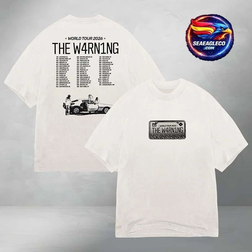 The Warning Band TW World Tour 2026 Exclusive Two - Adult & Kids T-Shirts, Sweatshirts & Hoodies apparel design preview 1