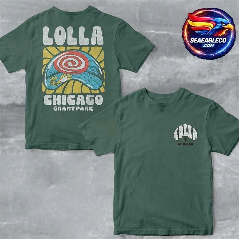 Lollapalooza Chicago 2026 At Grant Park From July 30 - Adult & Kids T-Shirts, Sweatshirts & Hoodies apparel design preview 1