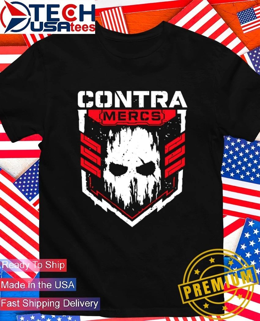 MLW Contra Mercs logo - Adult & Kids T-Shirts, Sweatshirts & Hoodies apparel design preview 1