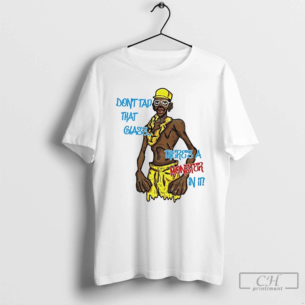 Classic Dont Trap That Glass Theres A Monster In It - Adult & Kids T-Shirts, Sweatshirts & Hoodies apparel design preview 1