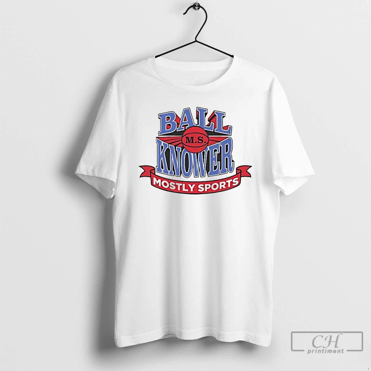Classic Ball Knower Mostly Sports - Adult & Kids T-Shirts, Sweatshirts & Hoodies apparel design preview 1
