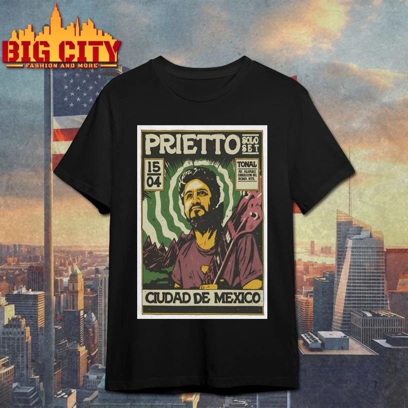 Maxi Prietto Mexico City 4-15-2026 Poster - Adult & Kids T-Shirts, Sweatshirts & Hoodies apparel design preview 1