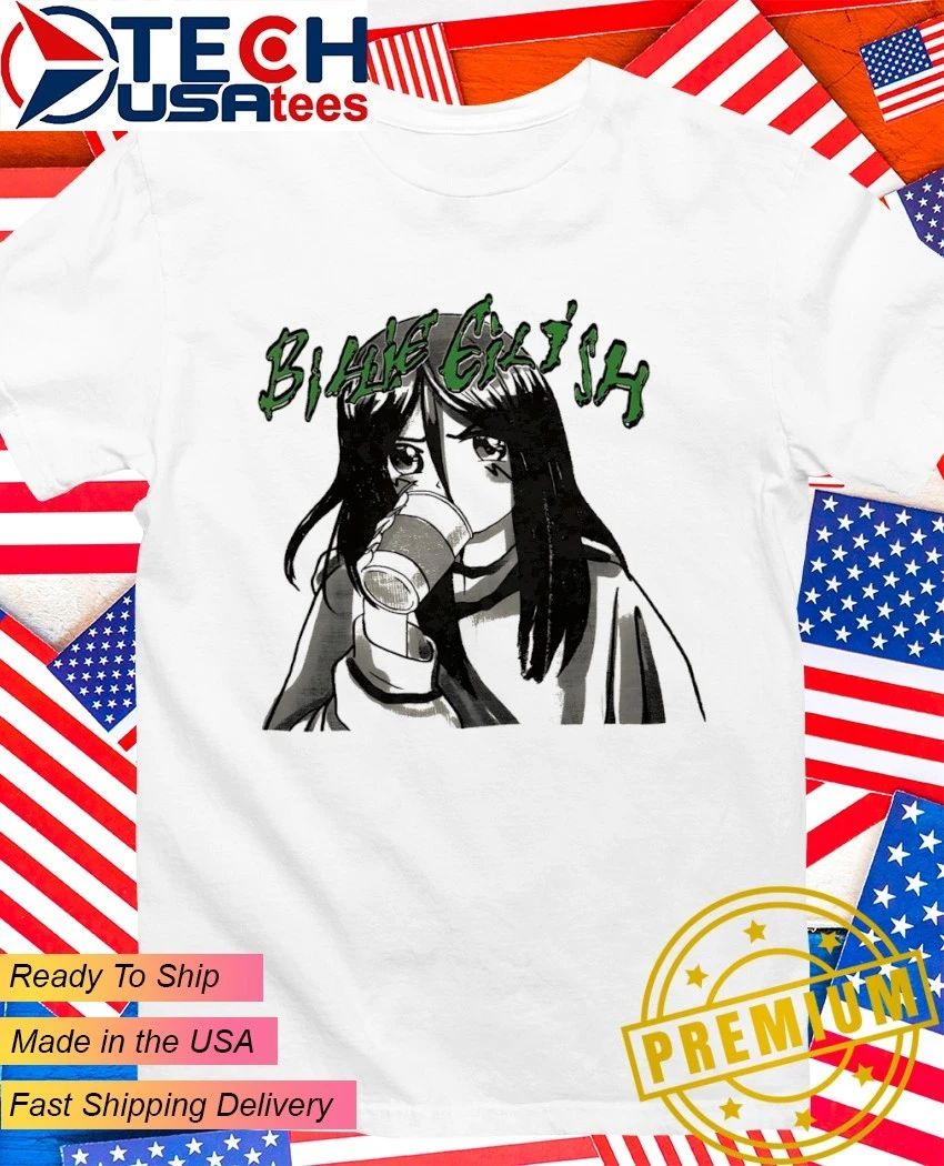 Billie Eilish anime - Adult & Kids T-Shirts, Sweatshirts & Hoodies apparel design preview 1
