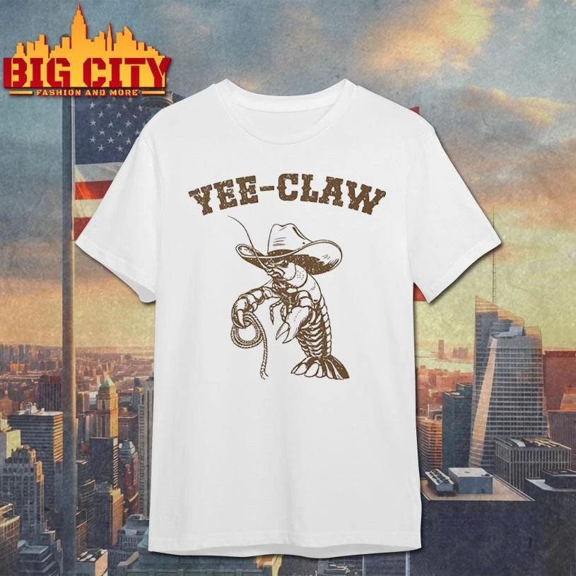 Yee Claw Crawfish Cowboy Hat - Adult & Kids T-Shirts, Sweatshirts & Hoodies apparel design preview 1