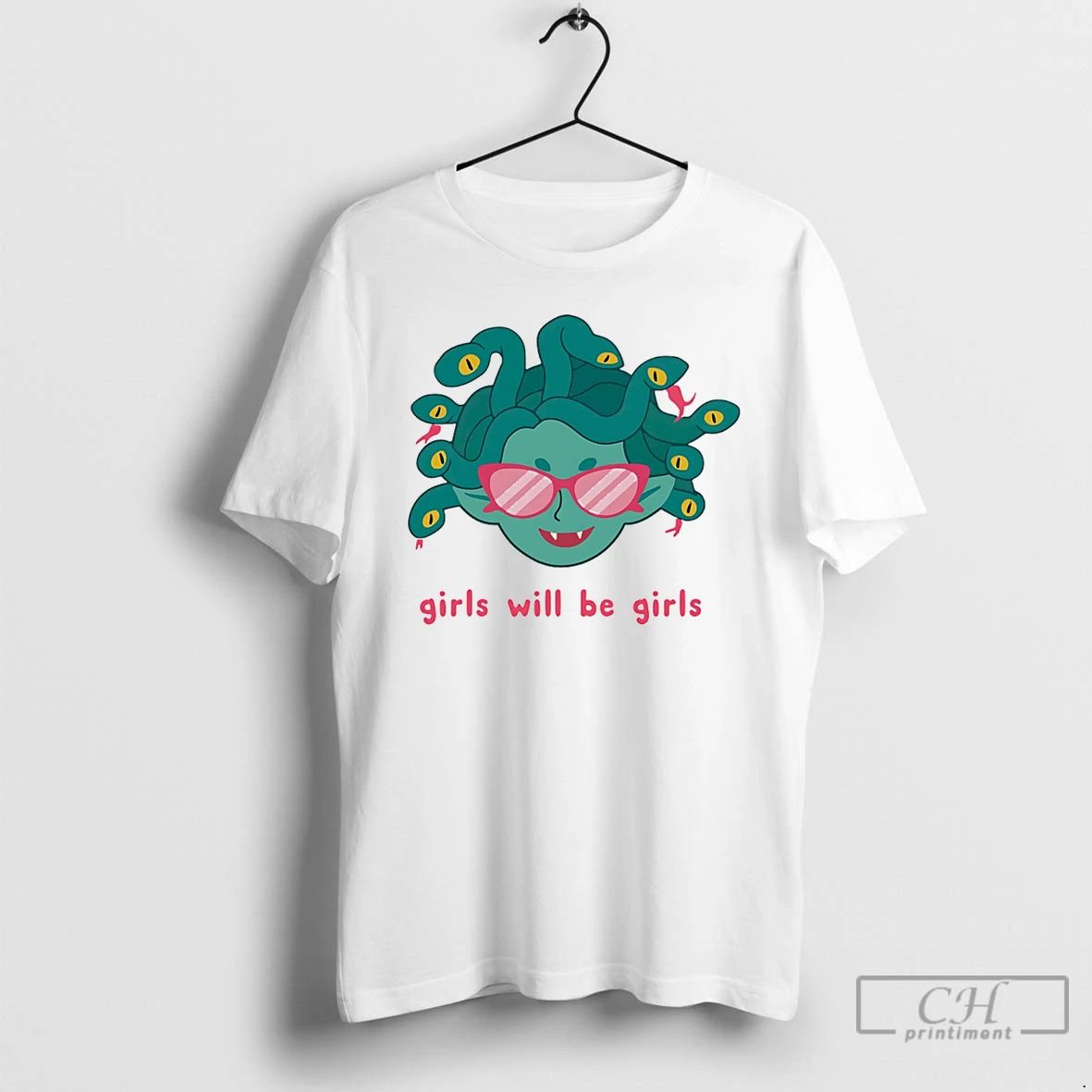 Classic Medusa Girls Will Be Big Heat Cartoon - Adult & Kids T-Shirts, Sweatshirts & Hoodies apparel design preview 1