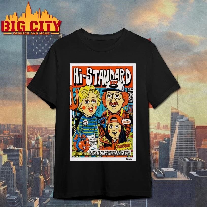 Hi Standard Fukuoka Japan March 3 2026 Poster - Adult & Kids T-Shirts, Sweatshirts & Hoodies apparel design preview 1