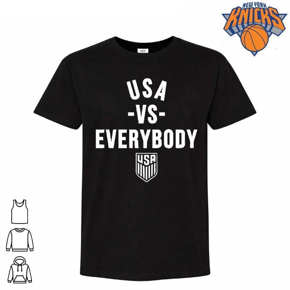 USA vs Everybody logo - Adult & Kids T-Shirts, Sweatshirts & Hoodies apparel design preview 1