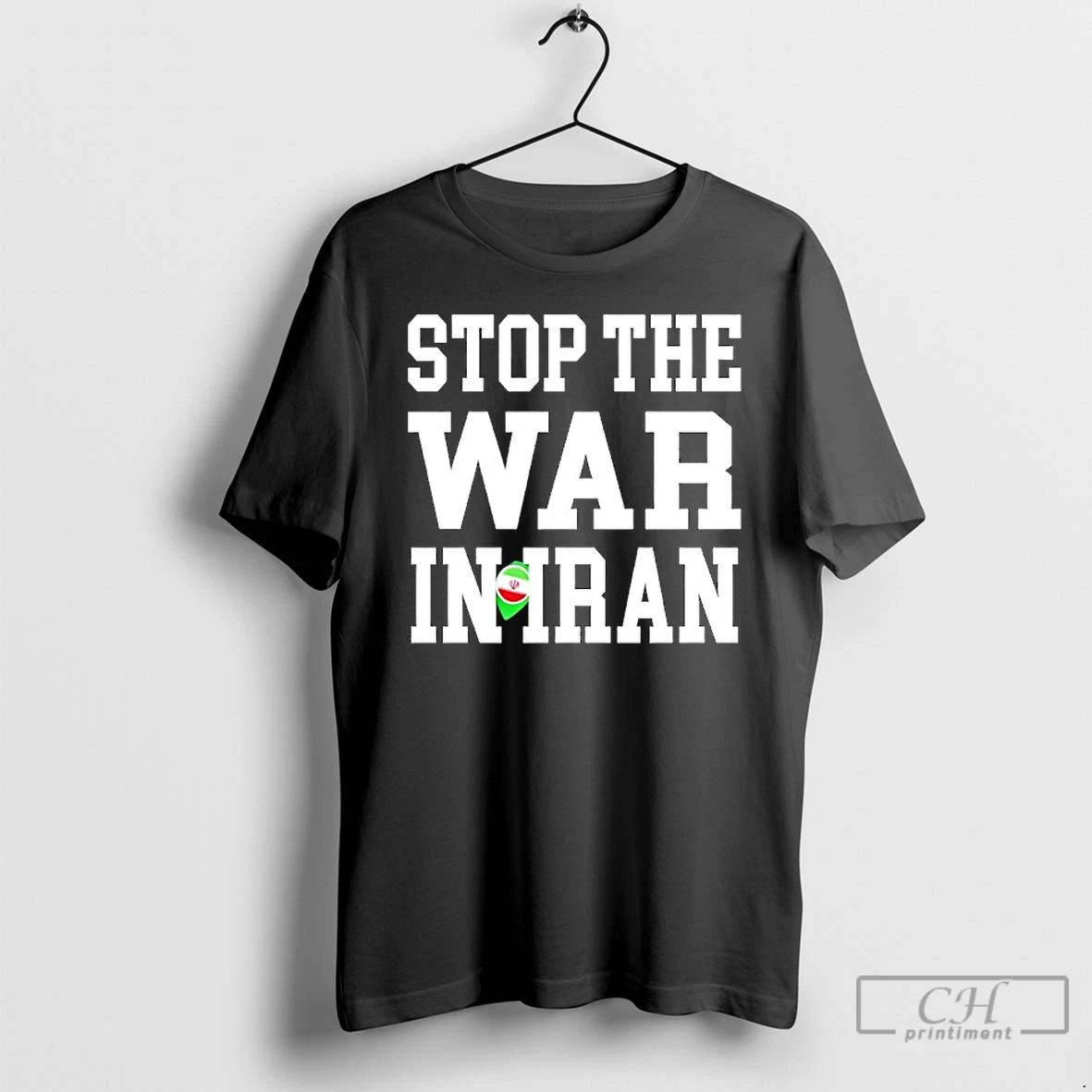 Classic Stop The War In Iran Us Strike - Adult & Kids T-Shirts, Sweatshirts & Hoodies apparel design preview 1