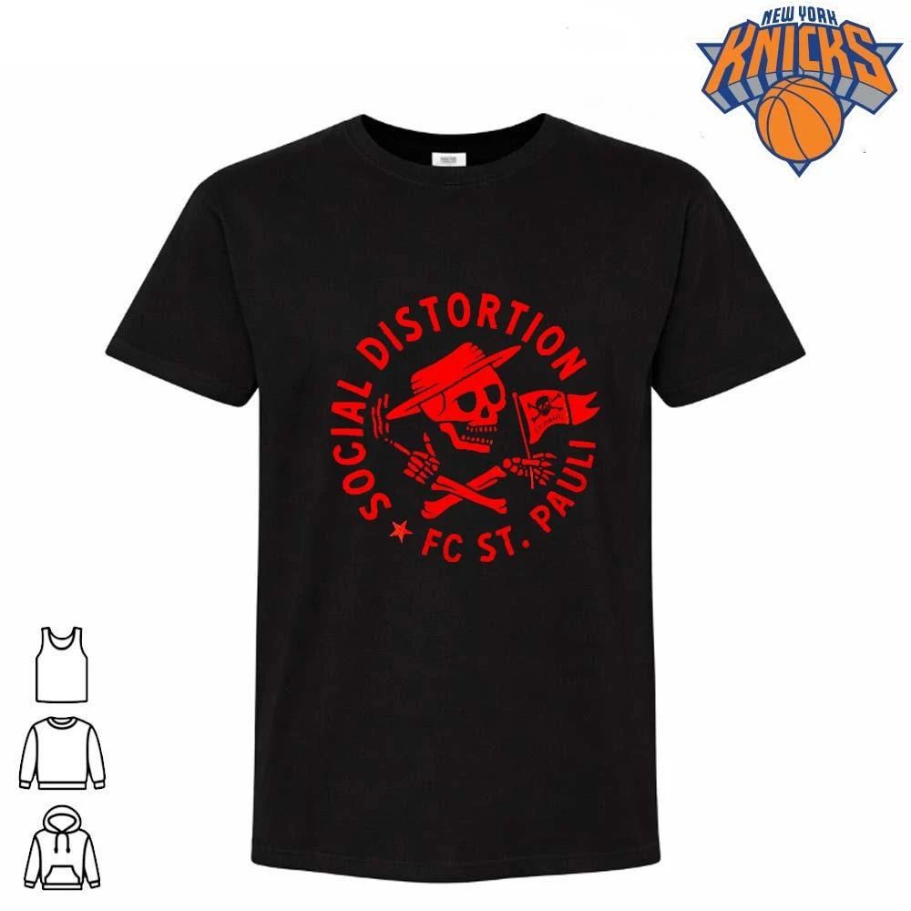 Social Distortion FC St Pauli Punk Rock Skeleton - Adult & Kids T-Shirts, Sweatshirts & Hoodies apparel design preview 1