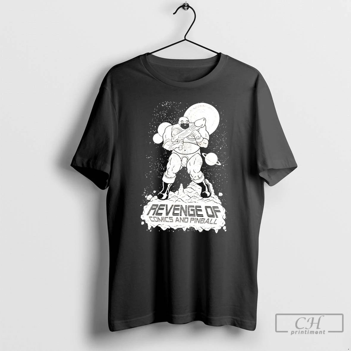 Classic Revenge Of Comics And Pinball - Adult & Kids T-Shirts, Sweatshirts & Hoodies apparel design preview 1