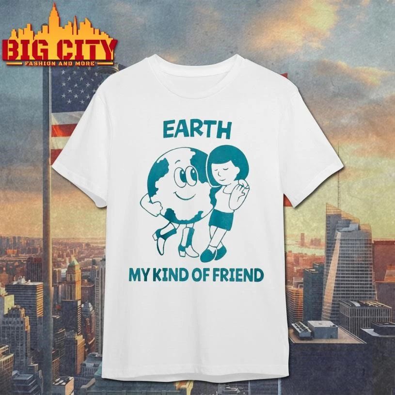 Earth My Kind of Friend Graphic - Adult & Kids T-Shirts, Sweatshirts & Hoodies apparel design preview 1
