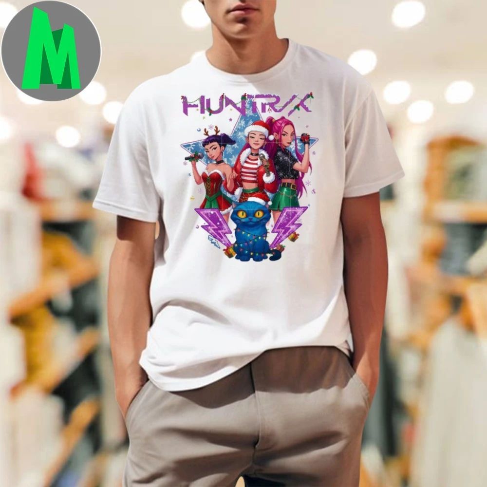 Christmas huntrix concerts merry - Adult & Kids T-Shirts, Sweatshirts & Hoodies apparel design preview 1