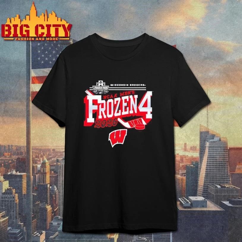 Wisconsin Badgers 2026 Men's Ice Hockey Frozen Four - Adult & Kids T-Shirts, Sweatshirts & Hoodies apparel design preview 1