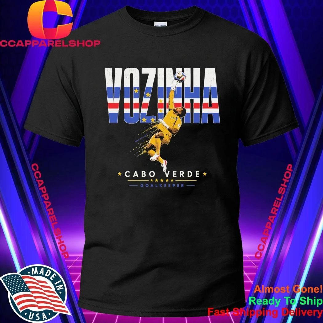 Vozinha Cabo Verde Goalkeeper - Adult & Kids T-Shirts, Sweatshirts & Hoodies apparel design preview 1