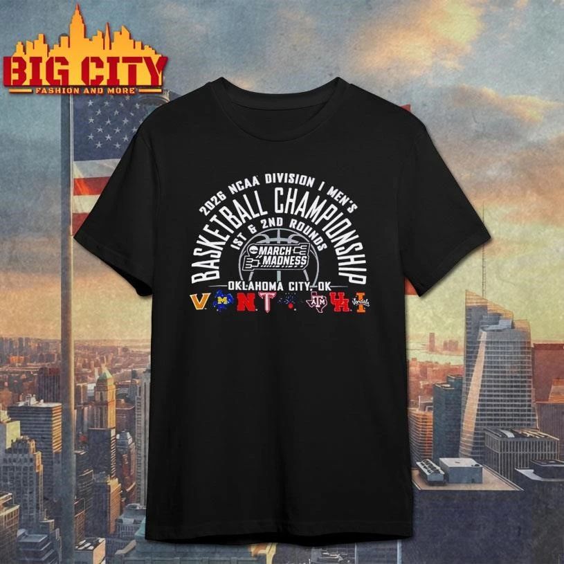 2026 NCAA Division I Men's Basketball Championship - Adult & Kids T-Shirts, Sweatshirts & Hoodies apparel design preview 1